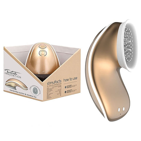 Twitch 1 Hands-Free Suction & Vibration by Shots Toys