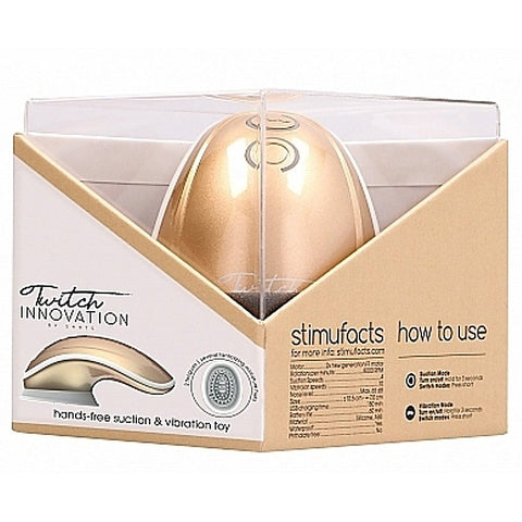 Twitch 1 Hands-Free Suction & Vibration by Shots Toys