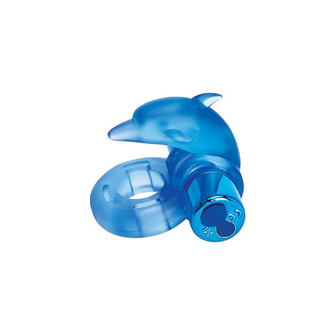 Rechargeable Dual-Cock Ring Vibrating Pleasure Enhancer
