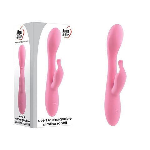 Rechargeable Slimline Rabbit by Adam & Eve Sextoys