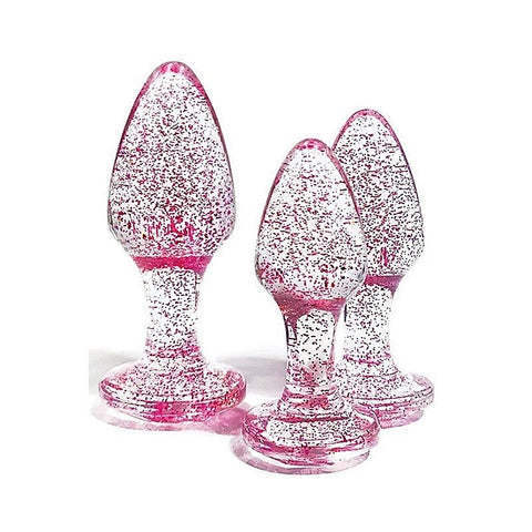 Glitter Gem Butt Plug Collection by Adam & Eve