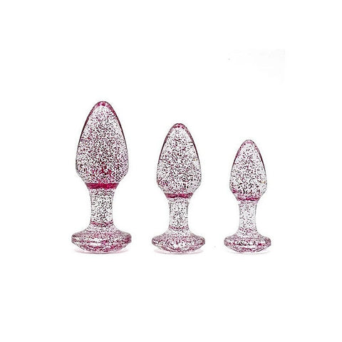 Glitter Gem Butt Plug Collection by Adam & Eve