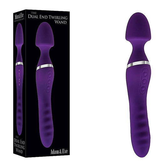 Dual End Twirling Pleasure Wand by Adam & Eve