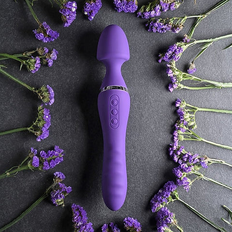 Dual End Twirling Pleasure Wand by Adam & Eve