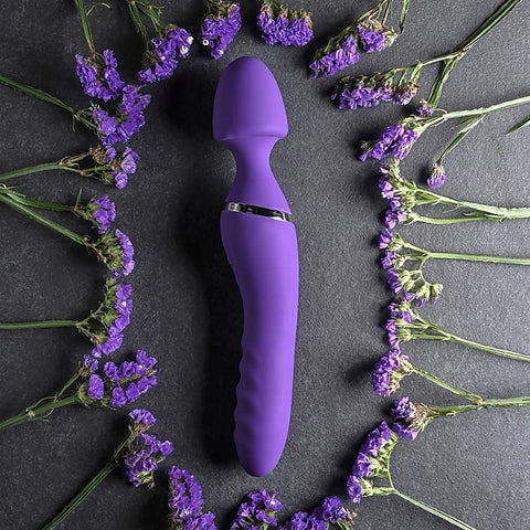 Dual End Twirling Pleasure Wand by Adam & Eve
