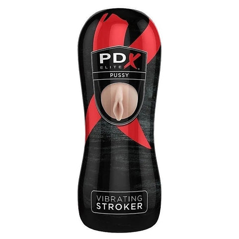 PDX Elite Multi Functions Vibrating Stroker