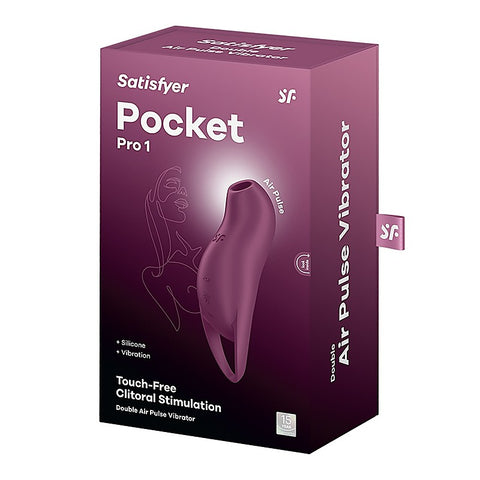 Pocket Pro 1 Multi Functions Silicone Clitoral Massager