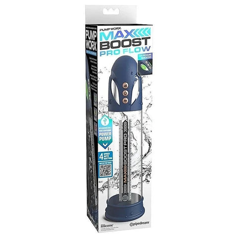Pump Worx Max Boost Pro Flow Men's Penis Pump