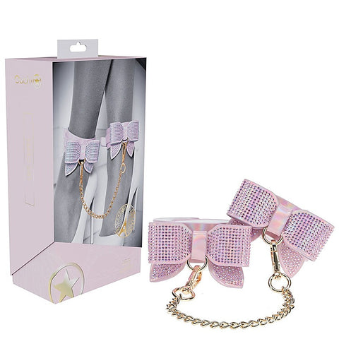Parisian-Inspired Bondage Leg Cuffs by Shots Toys