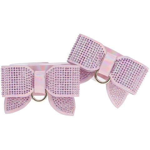 Luxurious Leather Bondage Cuffs by Shots Toys
