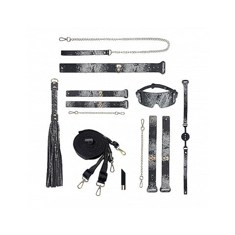 OUCH! FLORENCE 8-Piece Bondage Set by Shots Toys