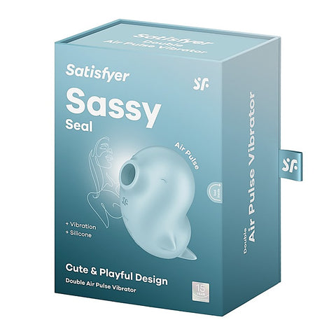 Sassy Seal Air Pulse Clitoral Stimulator by Satisfyer