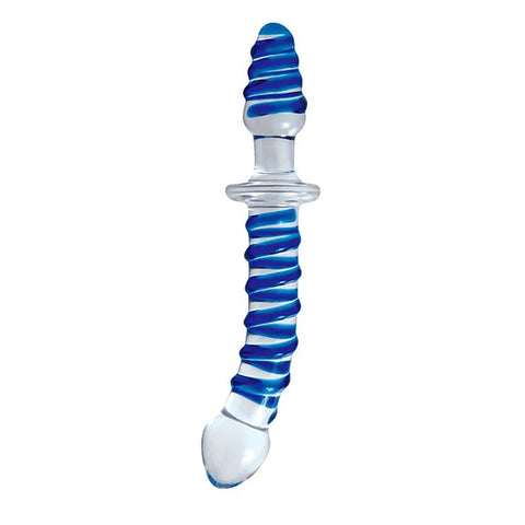 Twisted Love Glass Dildo by Adam & Eve