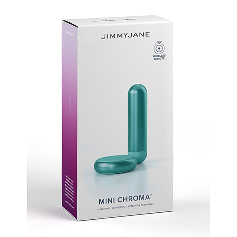 Mini Chroma Vibrating Bullet Massager by JimmyJane