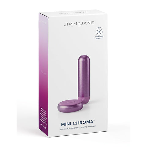 Mini Chroma Vibrating Bullet Massager by JimmyJane