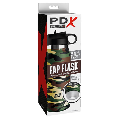 PDX Plus Fap Flask Happy Camper by Pipedream Products