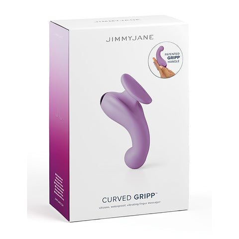 Curved Gripp Multi Functions Finger Vibrator by JimmyJane