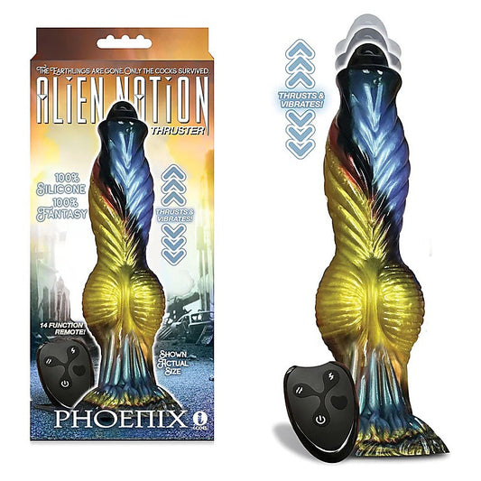 Alien Nation Phoenix Silicone Vibrator by Icon Brands