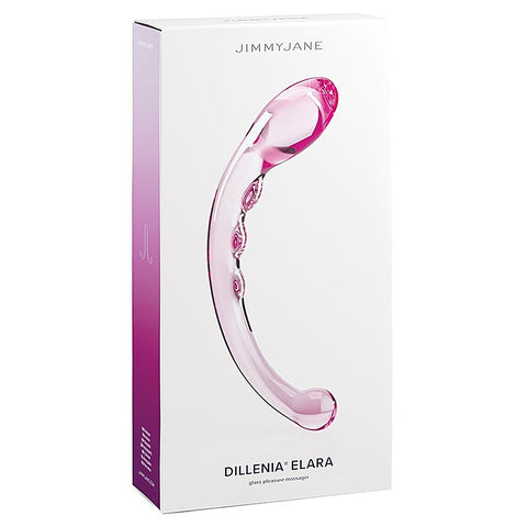 Dillenia Elara G-Spot Glass Dildo by JimmyJane