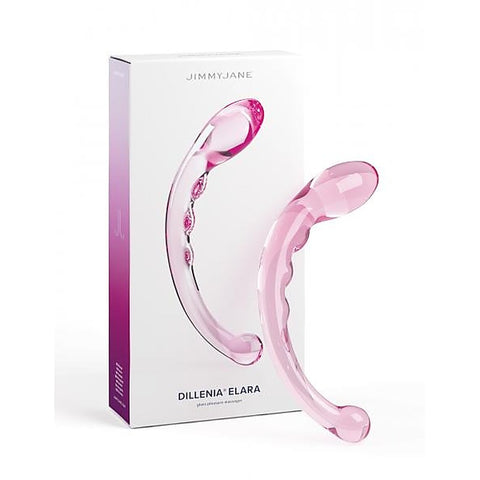 Dillenia Elara G-Spot Glass Dildo by JimmyJane