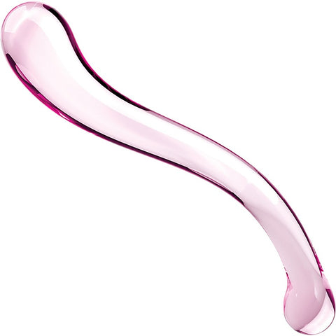 Dillenia Gama Curved Glass G-Spot Dildo by JimmyJane