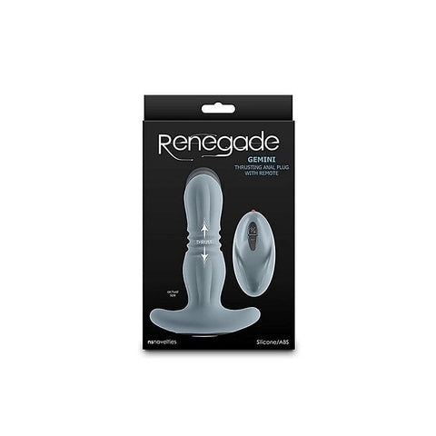 Renegade Gemini Vibrating Butt Plug by NS Novelties