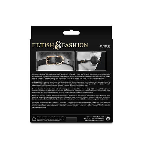 Fetish & Fashion Janice Fetish Mouth Gag by NS Novelties
