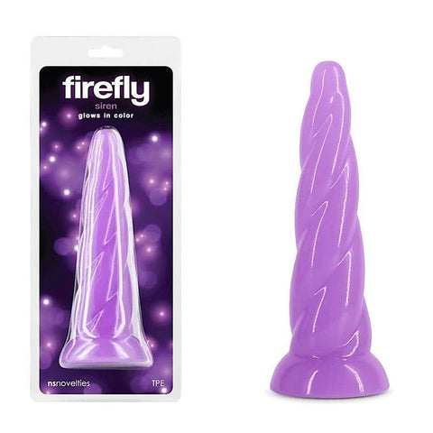 Firefly Siren Glow In Dark 19cm Anal Dildo by NS Novelties