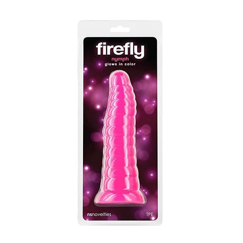 Firefly Nymph Glow In Dark Suction Cup Dildo by NS Novelties
