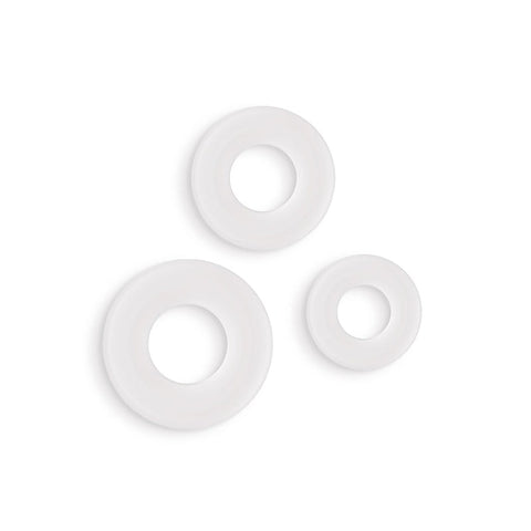 Firefly 3pc Bubble Men's Cock Rings Set by NS Novelties
