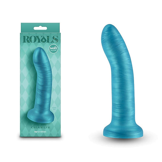6 Charlie Metallic Realistic Dildo by NS Novelties