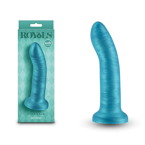 6 Charlie Metallic Realistic Dildo by NS Novelties