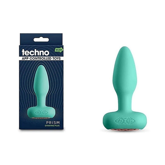 Techno Prism App-Controlled Silicone Anal Toy