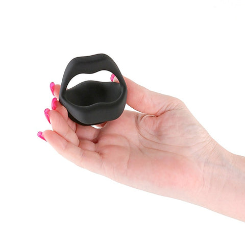 Techno Strobe Rechargeable Silicone Cock Ring