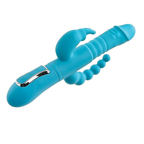 Thrusting Triple Joy Rabbit by Adam & Eve Sextoys