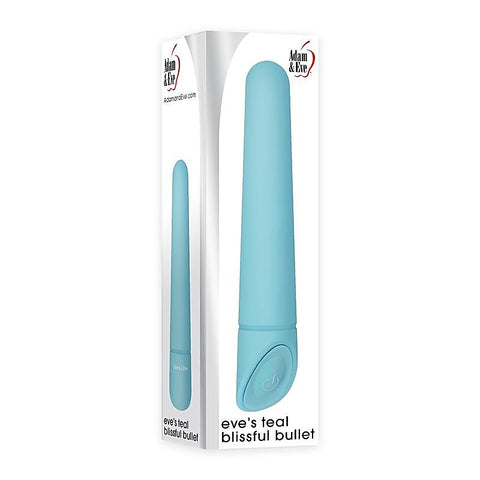 Teal Blissful Bullet Silicone by Adam & Eve