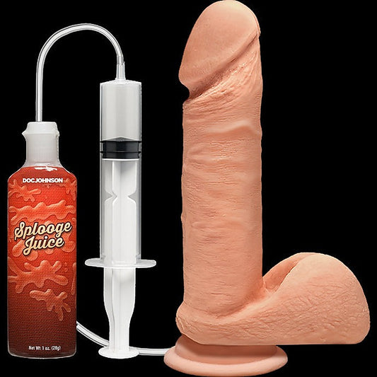 The D Squirting Realistic Dong and Balls by Doc Johnson