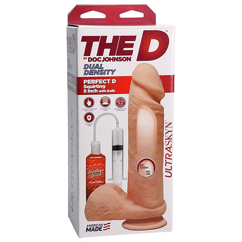 The D Squirting Realistic Dong and Balls by Doc Johnson