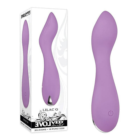 Lilac G Curved G Spot Massager by Evolved