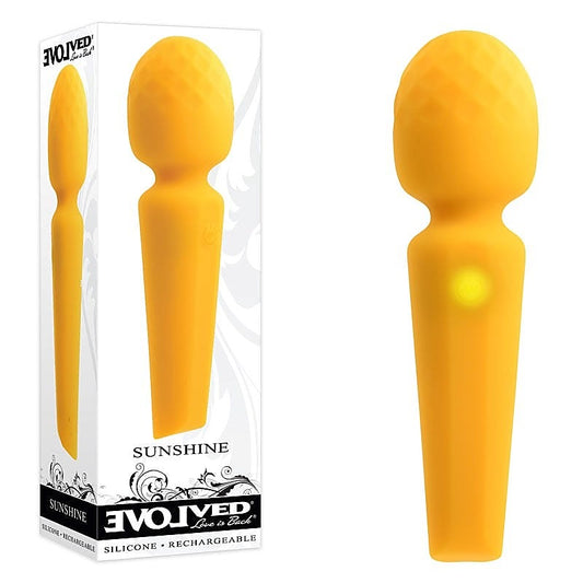 Rechargeable Sunshine Massage Wand by Evolved