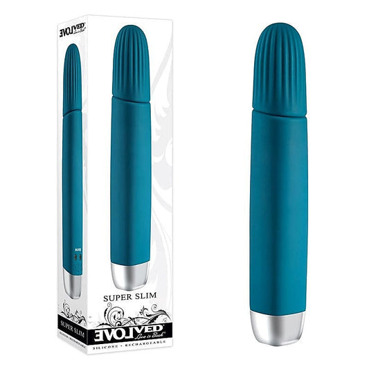 Super Slim Blue Vibrator by Evolved