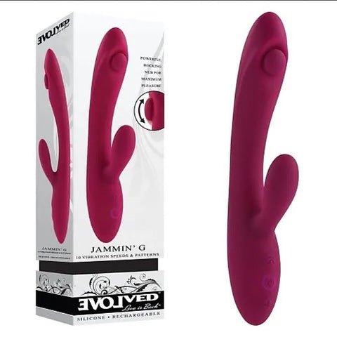 Jammin' G-Spot Massager by Evolved