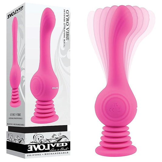 Gyro Vibe 10 Functions Gyrating Massager by Evolved