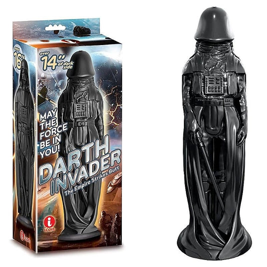 Darth Invader Black 14-Inch Dong by Icon Brands