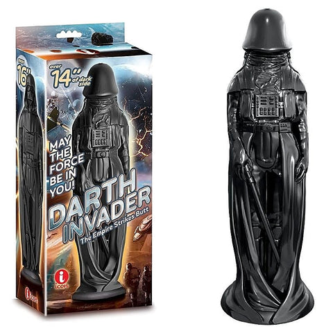 Darth Invader Black 14-Inch Dong by Icon Brands