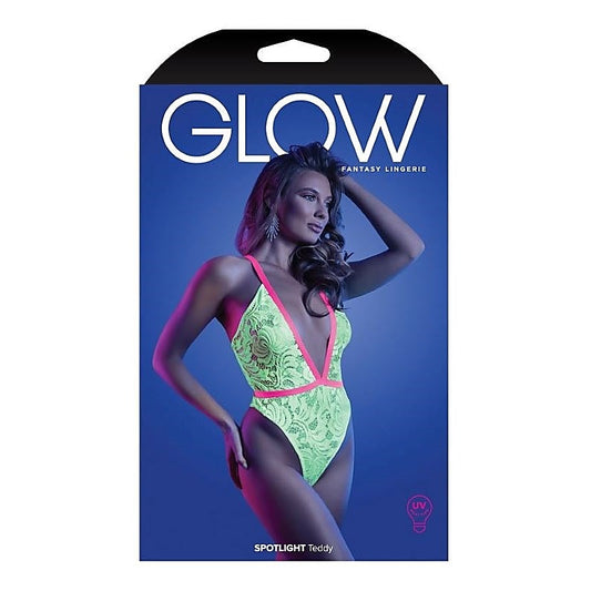 Glow Spotlight Teddy by Fantasy Lingerie