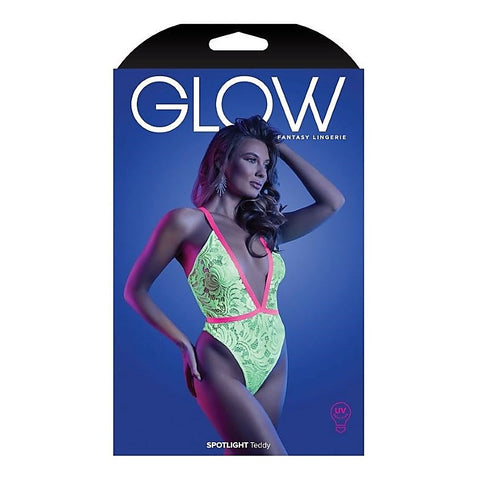 Glow Spotlight Teddy by Fantasy Lingerie