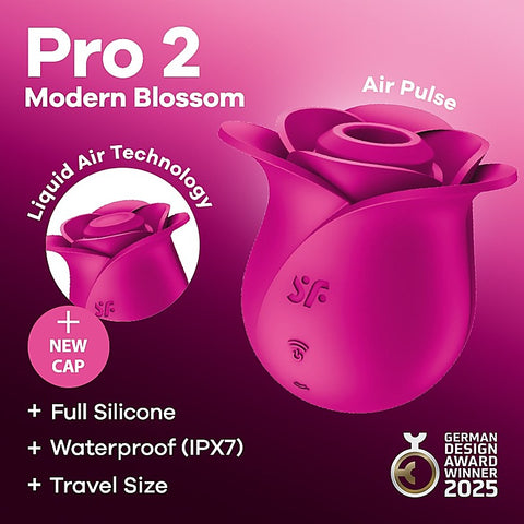 Pro 2 Modern Blossom Clitoral Massager by Satisfyer