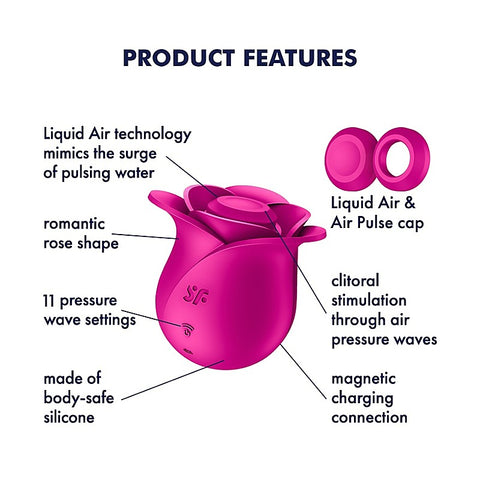 Pro 2 Modern Blossom Clitoral Massager by Satisfyer