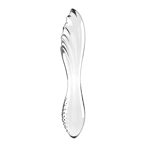 Dazzling Crystal 1 G Spot Glass Dildo by Satisfyer